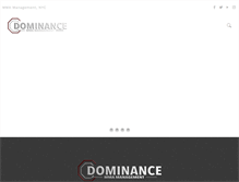 Tablet Screenshot of dominancemma.com